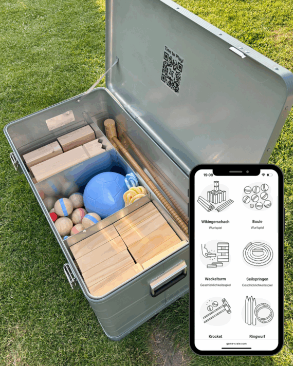 X-CRATE – Die Outdoor Spielebox